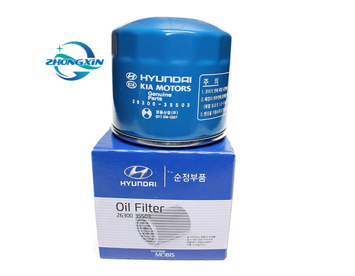 Hyundai CEED Car Fitment Metalen oliefilter 26300-35503 2630035503 2630035500 Efficiëntie